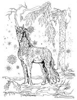 Winter Frost Unicorn